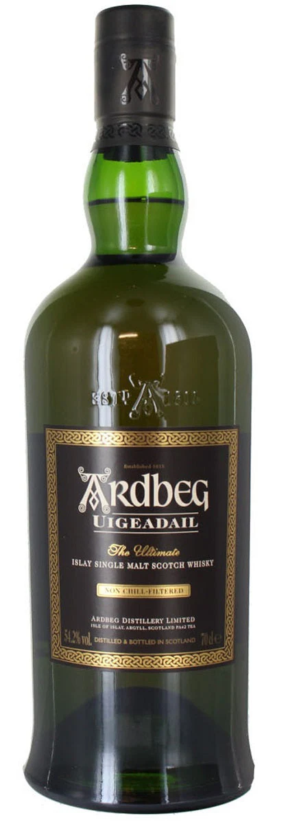 Ardbeg Uigeadail, Islay Single Malt Scotch Whisky, 54.2%