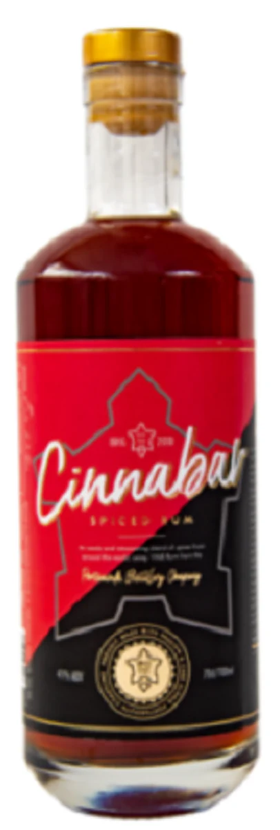 Cinnabar Spiced Rum, 41%