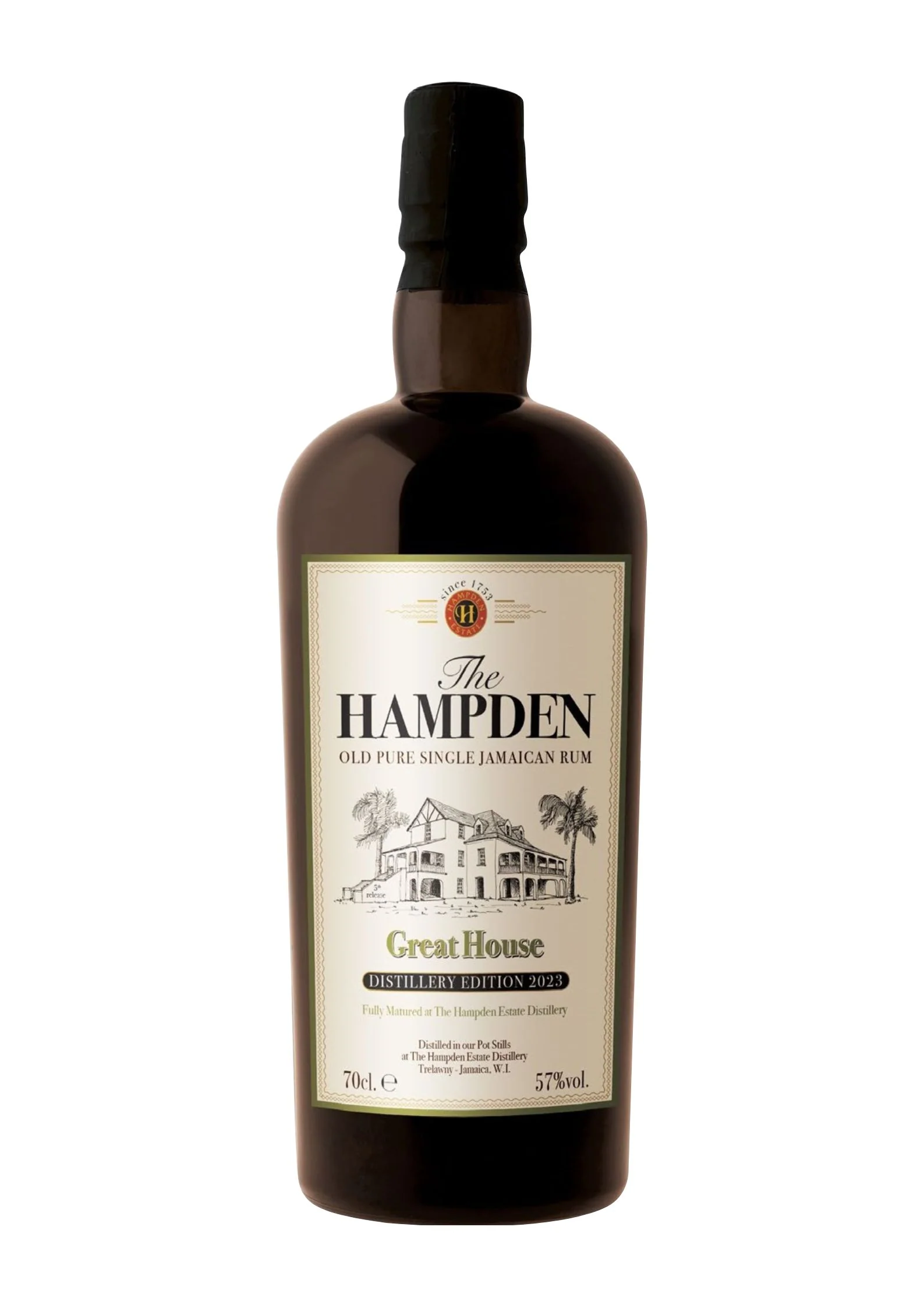 Hampden Estate Great House 2023 Pure Single Jamaican Rum, 57%