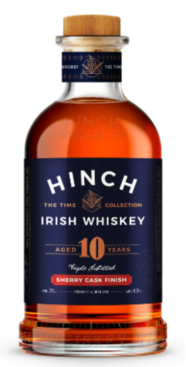 Hinch 10-Year-Old Sherry Cask Finish Blended Irish Whiskey, 43%