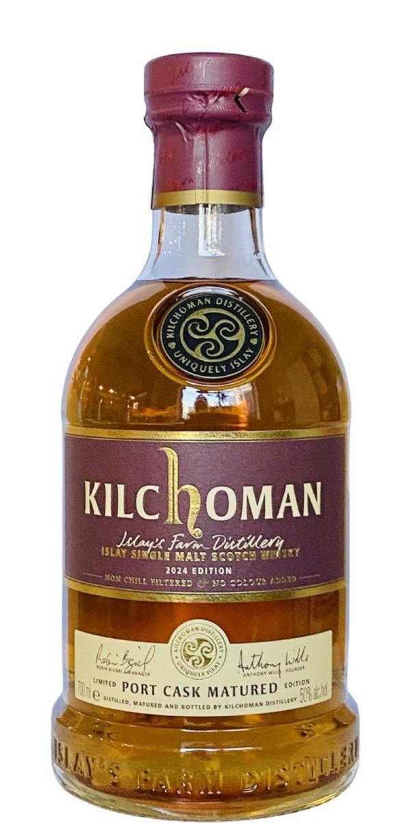 Kilchoman Port Cask 2024 Release Single Malt Whisky, 50.0%