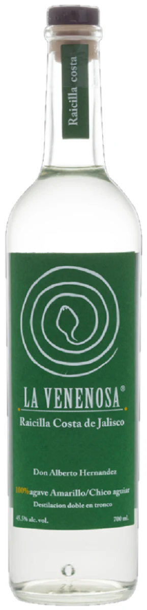 La Venenosa Raicilla Costa de Jaliso Mezcal, 44.3%