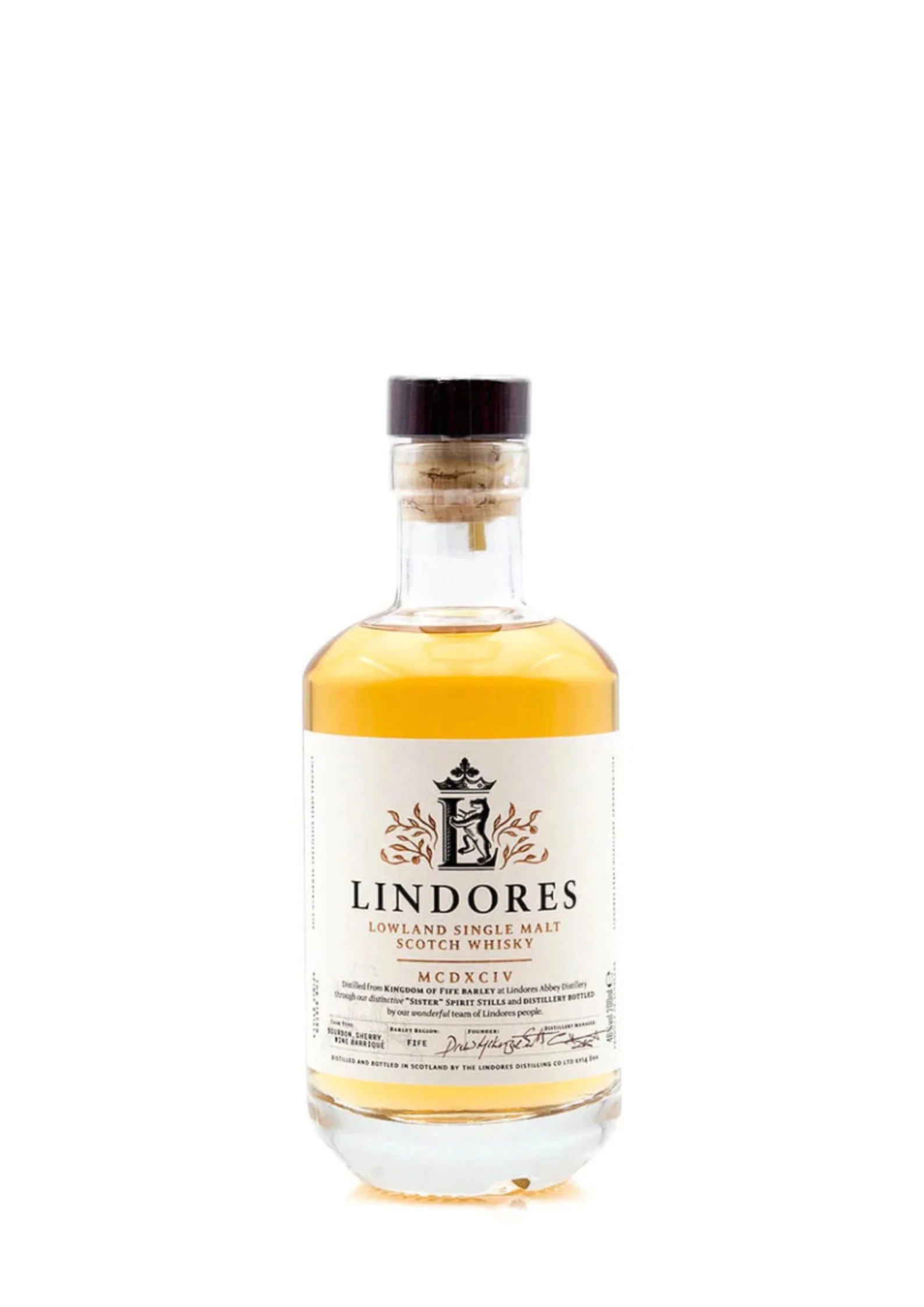 Lindores Abbey Distillery MCDXCIV (1494) Single Malt Scotch Whisky, 46.0% 20cl