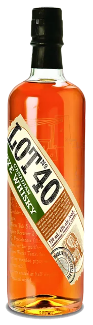 Lot 40 Dark Oak 100% Rye Canadian Whisky