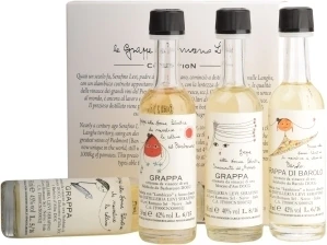 NV Romano Levi Grappa Gift Collection (4x5cl)