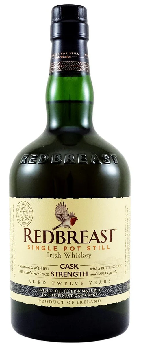 Redbreast Cask Strength 12-Year-Old Single Pot Still Irish Whiskey, 56.3%