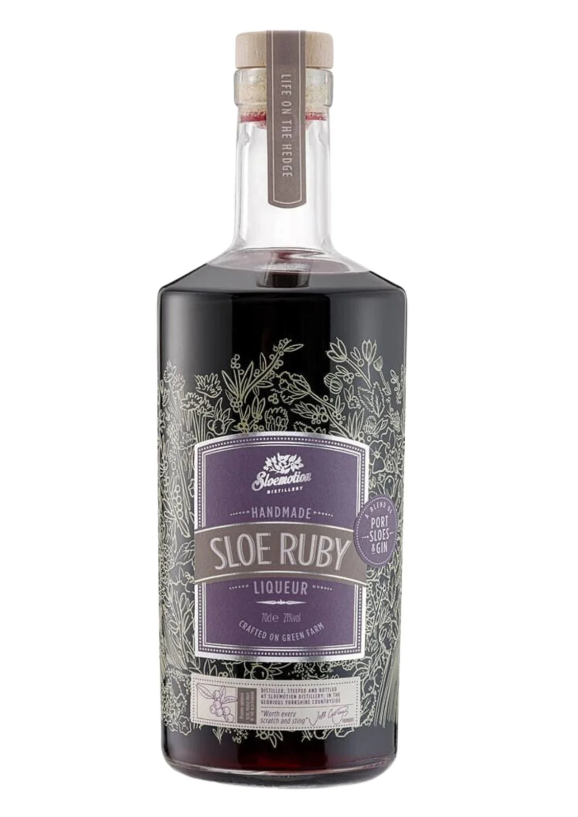 Sloemotion Distillery Sloe Ruby Liqueur, 21% (50cl)