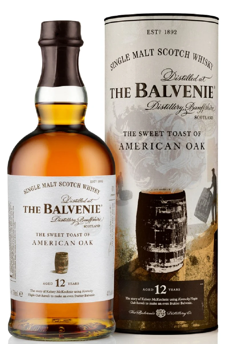 The Balvenie Stories 'The Sweet Toast of American Oak' 12-Year-Old Single Malt Scotch Whisky