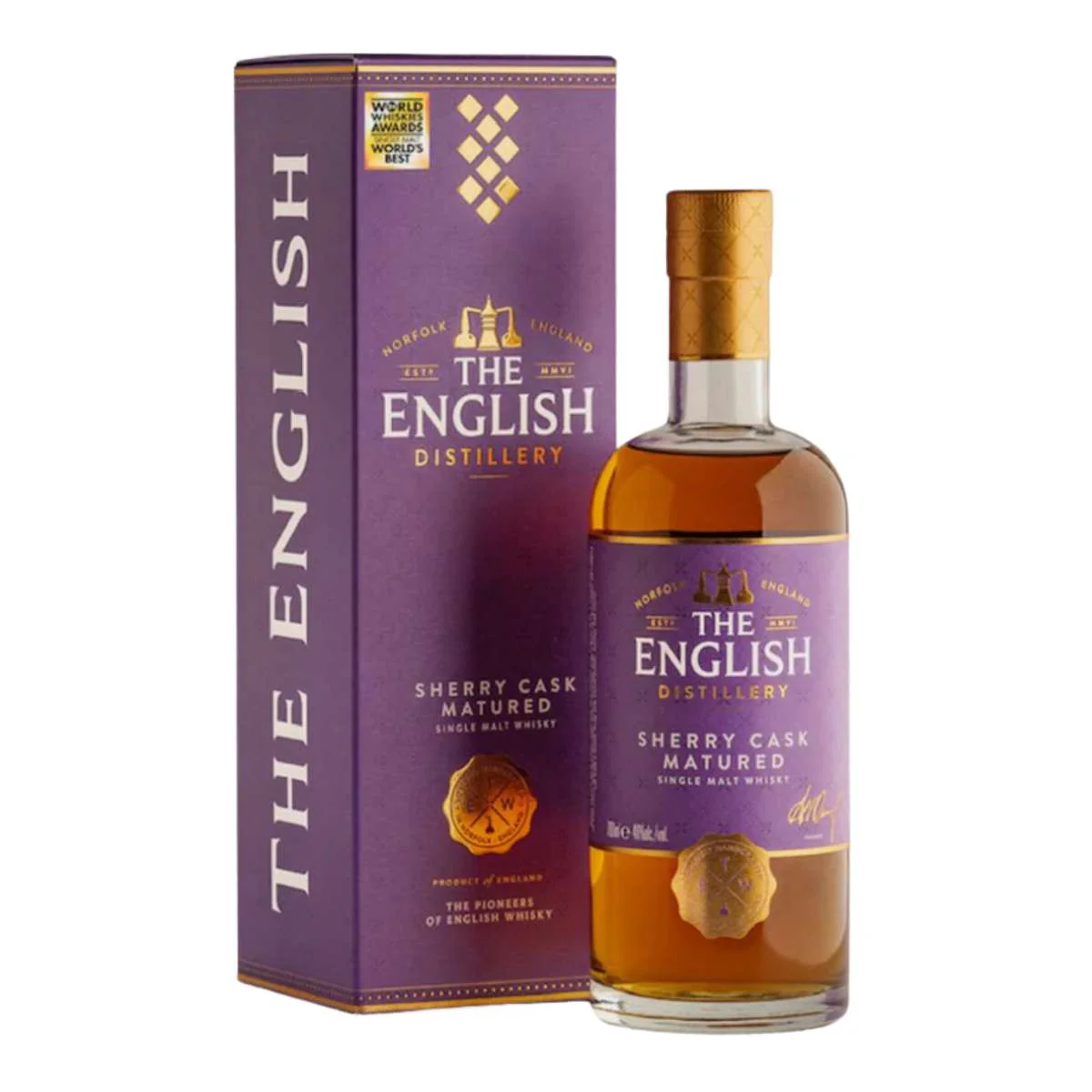 The English 'Sherry Cask' Single Malt Whisky, 46%