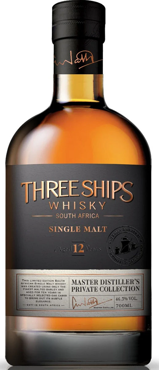 Three Ships 12-Year-Old Single Malt Whisky, 46.3%